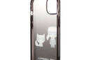 Karl Lagerfeld Gradient Ikonik Karl & Choupette - Etui iPhone 14 Plus (czarny) - zdjęcie 7