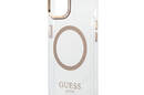 Guess Metal Outline Magsafe - Etui iPhone 14 (przezroczysty / z - zdjęcie 6