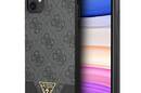 Guess 4G Triangle Collection - Etui iPhone 11 (szary) - zdjęcie 1
