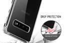 Crong Hybrid Protect Cover - Etui Samsung Galaxy S10 (przezroczysty) - zdjęcie 3
