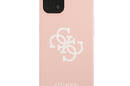 Guess Silicone 4G Big Logo - Etui iPhone 13 mini (r - zdjęcie 3
