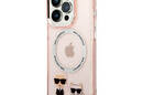 Karl Lagerfeld Karl & Choupette Aluminium MagSafe - Etui iPhone 14 Pro (r - zdjęcie 2