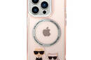 Karl Lagerfeld Karl & Choupette Aluminium MagSafe - Etui iPhone 14 Pro (r - zdjęcie 3