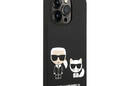 Karl Lagerfeld Liquid Silicone Karl & Choupette MagSafe - Etui iPhone 14 Pro Max (czarny) - zdjęcie 4