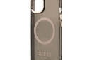 Guess Gold Outline Translucent MagSafe - Etui iPhone 13 (czarny) - zdjęcie 6