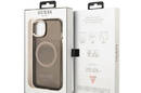 Guess Gold Outline Translucent MagSafe - Etui iPhone 13 (czarny) - zdjęcie 8