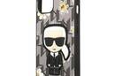 Karl Lagerfeld Iconic Karl Flower - Etui iPhone 13 Mini (szary) - zdjęcie 6