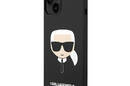 Karl Lagerfeld Silicone Ikonik Karl`s Head - Etui iPhone 14 Plus (czarny) - zdjęcie 2