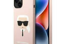 Karl Lagerfeld Silicone Ikonik Karl`s Head - Etui iPhone 14 Plus (r - zdjęcie 1