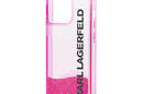 Karl Lagerfeld Liquid Glitter Translucent Elongated Logo Case  - zdjęcie 6