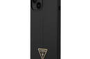 Guess Silicone Triangle Logo - Etui iPhone 14 Plus (czarny) - zdjęcie 2