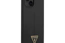 Guess Silicone Triangle Logo - Etui iPhone 14 Plus (czarny) - zdjęcie 4