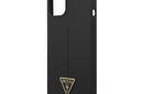 Guess Silicone Triangle Logo - Etui iPhone 14 Plus (czarny) - zdjęcie 6