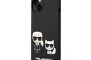 Karl Lagerfeld Liquid Silicone Karl & Choupette MagSafe - Etui iPhone 14 Plus (czarny) - zdjęcie 2