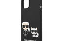 Karl Lagerfeld Liquid Silicone Karl & Choupette MagSafe - Etui iPhone 14 Plus (czarny) - zdjęcie 6