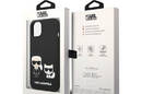 Karl Lagerfeld Liquid Silicone Karl & Choupette MagSafe - Etui iPhone 14 Plus (czarny) - zdjęcie 8