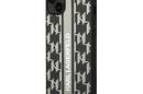 Karl Lagerfeld Monogram Stripe - Etui iPhone 14 (szary) - zdjęcie 2