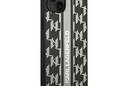 Karl Lagerfeld Monogram Stripe - Etui iPhone 14 (szary) - zdjęcie 4
