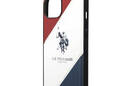 US Polo Assn Tricolor Embossed - Etui iPhone 14 Plus (bia - zdjęcie 5
