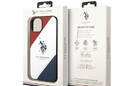 US Polo Assn Tricolor Embossed - Etui iPhone 14 (bia - zdjęcie 7