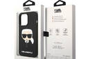 Karl Lagerfeld Silicone Ikonik Karl`s Head MagSafe - Etui iPhone 14 Pro (czarny) - zdjęcie 8