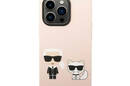 Karl Lagerfeld Liquid Silicone Karl & Choupette MagSafe - Etui iPhone 14 Pro (r - zdjęcie 3