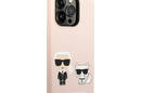 Karl Lagerfeld Liquid Silicone Karl & Choupette MagSafe - Etui iPhone 14 Pro (r - zdjęcie 4