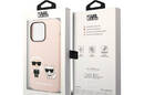 Karl Lagerfeld Liquid Silicone Karl & Choupette MagSafe - Etui iPhone 14 Pro (r - zdjęcie 8