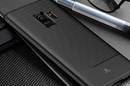 Crong Prestige Carbon Cover - Etui Samsung Galaxy S9 (czarny) - zdjęcie 6
