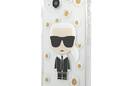 Karl Lagerfeld Iconic Karl Flower - Etui iPhone 13 Mini (przezroczysty) - zdjęcie 2