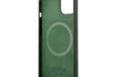Guess Silicone Logo Plate MagSafe - Etui iPhone 13 (zielony) - zdjęcie 7