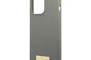 Guess Silicone Logo Plate MagSafe - Etui iPhone 13 Pro Max (szary) - zdjęcie 6