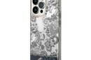 Guess Porcelain Collection - Etui iPhone 14 Pro (szary) - zdjęcie 2