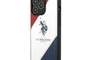 US Polo Assn Tricolor Embossed - Etui iPhone 14 Pro (bia - zdjęcie 2