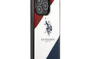 US Polo Assn Tricolor Embossed - Etui iPhone 14 Pro (bia - zdjęcie 4