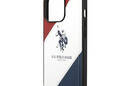 US Polo Assn Tricolor Embossed - Etui iPhone 14 Pro (bia - zdjęcie 6