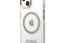 Guess Metal Outline Magsafe - Etui iPhone 13 (przezroczysty / z - zdjęcie 2