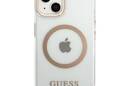 Guess Metal Outline Magsafe - Etui iPhone 13 (przezroczysty / z - zdjęcie 3