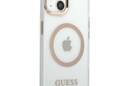 Guess Metal Outline Magsafe - Etui iPhone 13 (przezroczysty / z - zdjęcie 4