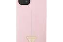 Guess Silicone Triangle Logo - Etui iPhone 13 (liliowy) - zdjęcie 3