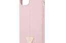 Guess Silicone Triangle Logo - Etui iPhone 13 (liliowy) - zdjęcie 6
