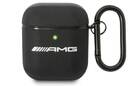 AMG Leather Big Logo - Etui AirPods (czarny) - zdjęcie 1