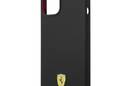 Ferrari Silicone Metal Logo MagSafe - Etui iPhone 14 (czarny) - zdjęcie 4