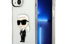 Karl Lagerfeld IML NFT Ikonik - Etui iPhone 14 Plus (przezroczysty) - zdjęcie 1