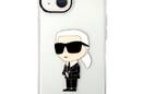 Karl Lagerfeld IML NFT Ikonik - Etui iPhone 14 Plus (przezroczysty) - zdjęcie 3