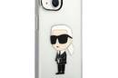 Karl Lagerfeld IML NFT Ikonik - Etui iPhone 14 Plus (przezroczysty) - zdjęcie 4