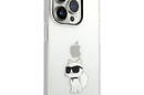 Karl Lagerfeld IML NFT Choupette - Etui iPhone 14 Pro (przezroczysty) - zdjęcie 3