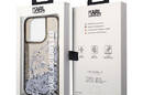Karl Lagerfeld Liquid Glitter Translucent Elongated Logo Case  - zdjęcie 6