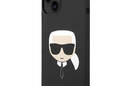 Karl Lagerfeld Silicone Ikonik Karl`s Head MagSafe - Etui iPhone 14 Plus (czarny) - zdjęcie 1