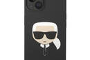 Karl Lagerfeld Silicone Ikonik Karl`s Head MagSafe - Etui iPhone 14 Plus (czarny) - zdjęcie 2